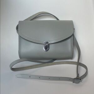 The Cambridge Satchel Company  White Leather Crossbody Bag